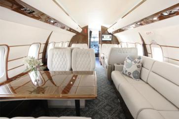 Bombardier Challenger 600 Series private jet for charter