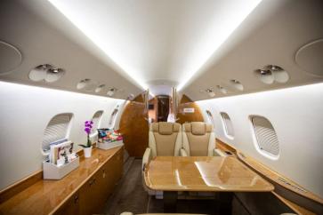 Embraer Legacy 650 interior