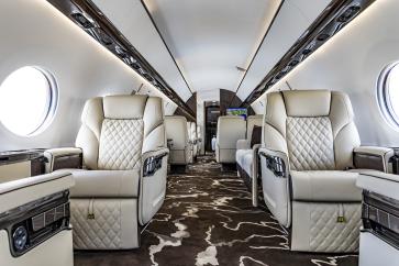 Wing Aviation's Gulfstream G700 offers four distinct cabin zones and unmatched long-range capability, making it ideal for intercontinental private jet charter.