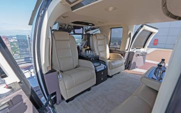Refined comfort at every altitude. Charter this Airbus H155 Helicopter.