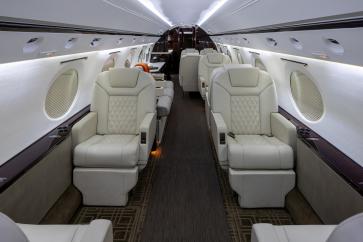 This GIV-SP offers spacious cabin for 13 passengers.