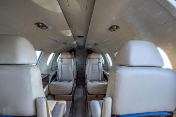 Embraer Phenom 300 forward cabin seating arrangement 