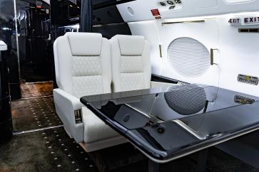 This GIV-SP offers spacious cabin for 13 passengers.